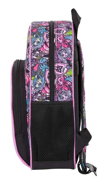 Mochila Escolar Monster High Drama Multicolor 28 x 34 x 10 cm