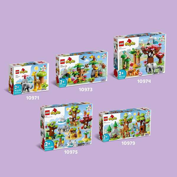 Juego de construccion fauna salvaje de áfrica lego duplo
