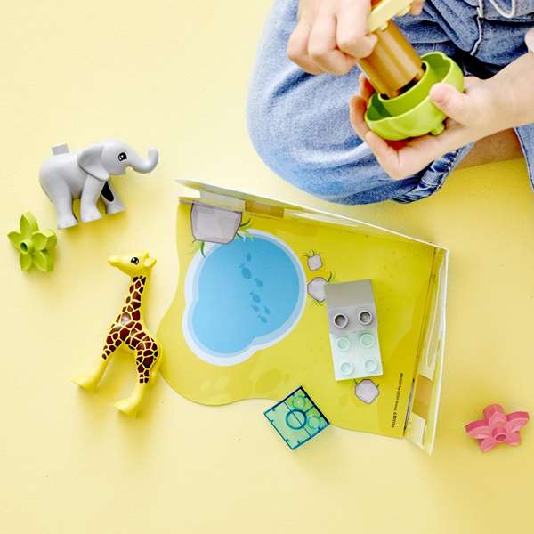 Juego de construccion fauna salvaje de áfrica lego duplo