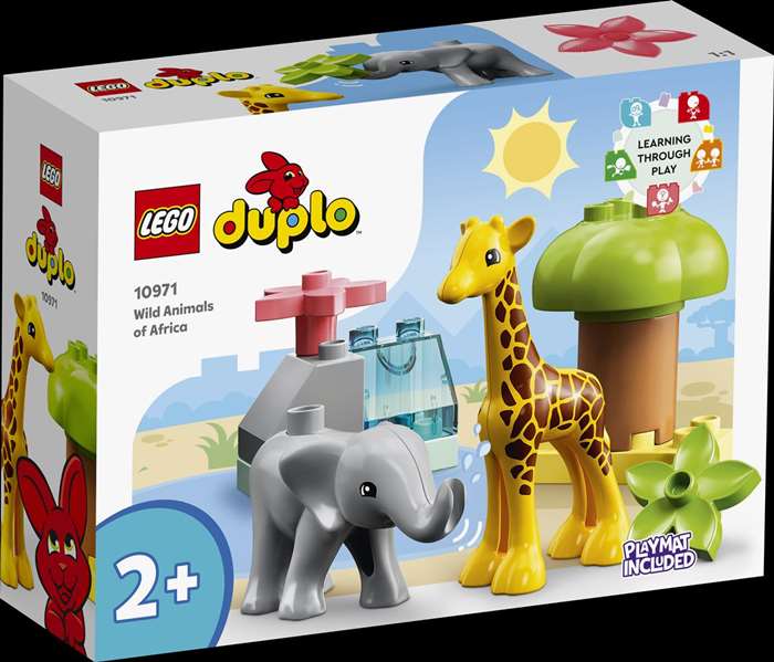Juego de construccion fauna salvaje de áfrica lego duplo