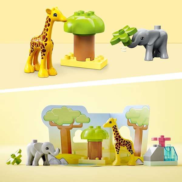 Juego de construccion fauna salvaje de áfrica lego duplo
