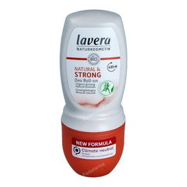 LAVERA Strong & Natural Desodorante 48H Roll-On 50Ml Vegano Sin Aluminio Todo Tipo Piel