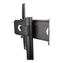 Techly ICA-TR21 TV Wagen/Trolley Móvil para TV LCD/LED de 23 a 55 Pulgadas, Negro