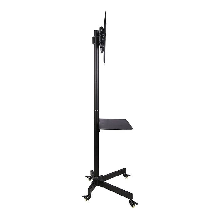 Techly ICA-TR21 TV Wagen/Trolley Móvil para TV LCD/LED de 23 a 55 Pulgadas, Negro