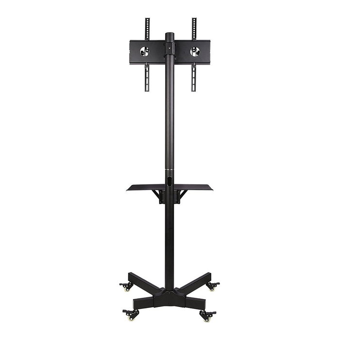 Techly ICA-TR21 TV Wagen/Trolley Móvil para TV LCD/LED de 23 a 55 Pulgadas, Negro