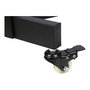 Techly ICA-TR21 TV Wagen/Trolley Móvil para TV LCD/LED de 23 a 55 Pulgadas, Negro