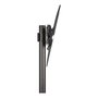 Techly ICA-TR21 TV Wagen/Trolley Móvil para TV LCD/LED de 23 a 55 Pulgadas, Negro