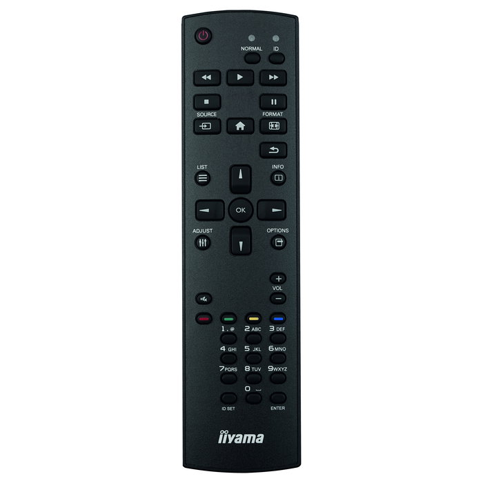 Iiyama LH6552UHS-B1 Monitor Digital Signage 65 Pulgadas 4K UHD IPS 3840 x 2160, Brillo 500 cd/m2, 24/7, Puertos HDMI/DisplayPort/USB/VGA/DVI, Android 8.0