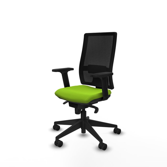 PIQUERAS Y CRESPO Silla de oficina Horna con mecanismo Sincro, Pistacho y Negro PIQUERAS Y CRESPO Silla de oficina Horna con mecanismo Sincro, Pistacho y Negro