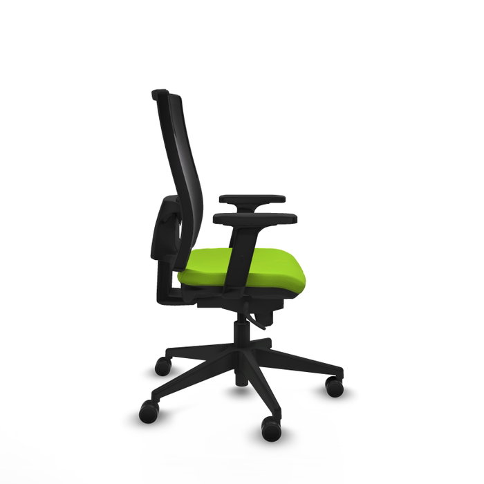 PIQUERAS Y CRESPO Silla de oficina Horna con mecanismo Sincro, Pistacho y Negro PIQUERAS Y CRESPO Silla de oficina Horna con mecanismo Sincro, Pistacho y Negro