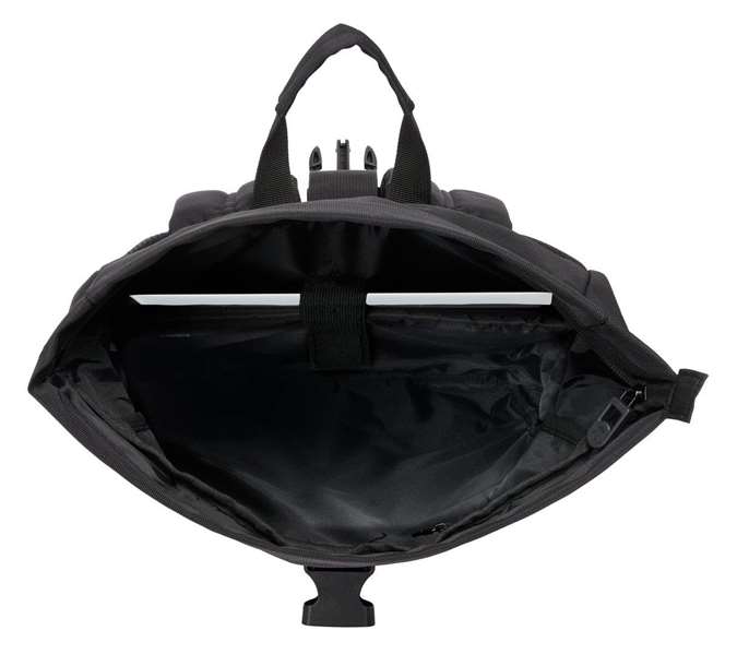 Safta Mochila Solapa Portátil 15,6'' Real Madrid Premium 28x42x13 cm