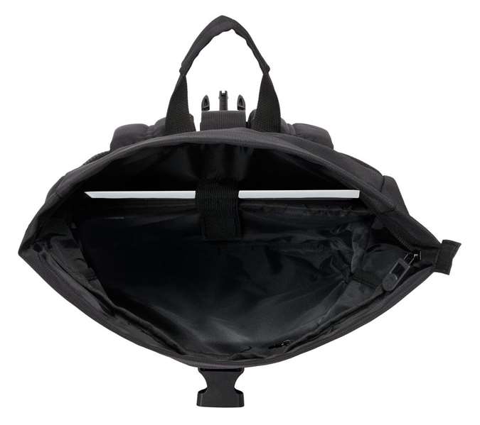 Safta Mochila Solapa Portátil 15,6'' Real Madrid Premium 28x42x13 cm