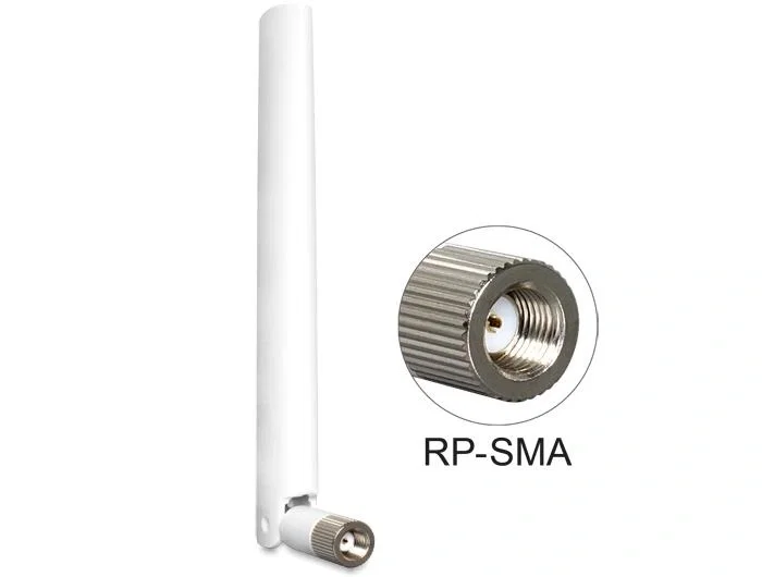 DeLOCK 88460 Antena WLAN Omnidireccional RP-SMA Blanco DeLOCK 88460 Antena WLAN Omnidireccional RP-SMA Blanco