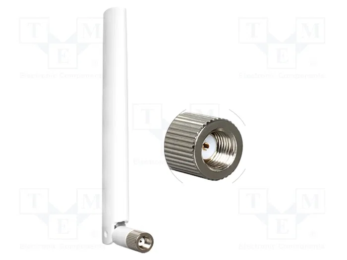 DeLOCK 88460 Antena WLAN Omnidireccional RP-SMA Blanco