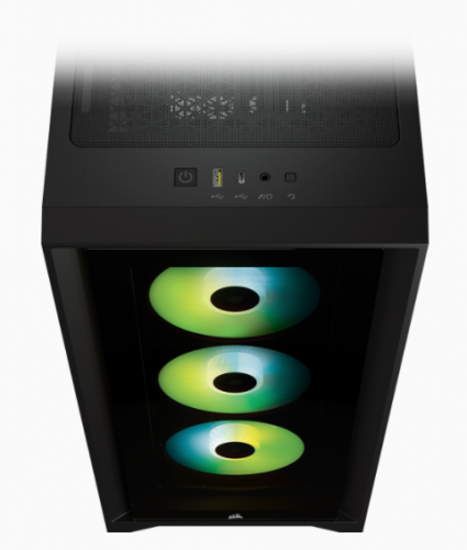 Caja Semitorre ATX Corsair iCUE 4000X Negro