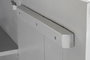 DKD Home Decor Armario Glam Hiras Blanco Dorado 45 x 110 x 85 cm