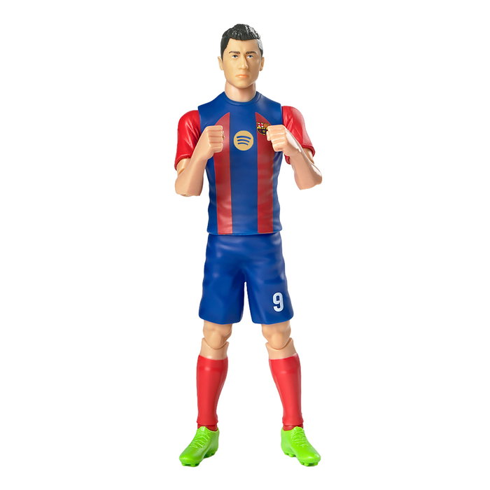 Banbo Toys 83569 Figura Coleccionable Articulable Robert Lewandowski FC Barcelona - 20 cm