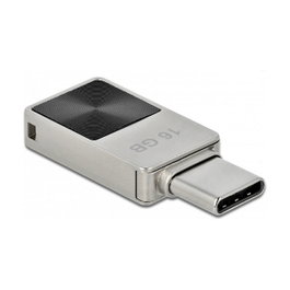 DeLOCK Lápiz de memoria USB-C 16 GB Plata