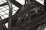 DKD Home Decor Mesa Centro Vintage Negro Marron 48 x 76 x 147 cm