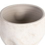 Macetero Crema Cerámica Decoración 40 X 40 X 40 cm