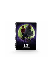 E.T. Bici Elliot Libreta Espiral Efecto 3D A5 E.T. The Extra-Terrestrial