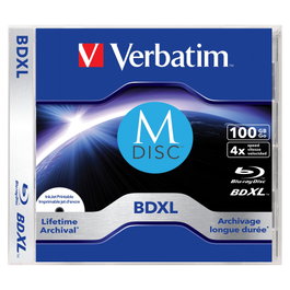 Verbatim M-DISC BD-R XL 100GB 1-4x Jewelcase