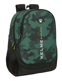 Mochila Escolar Kelme Camo Negro Verde 32 x 44 x 16 cm