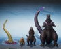 Bandai Tamashii Nations Godzilla 2016 Pack de 3 Figuras S.H.MonsterArts Set Second Form, Third Form y Giant Unidentified Creature
