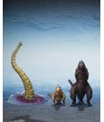 Bandai Tamashii Nations Godzilla 2016 Pack de 3 Figuras S.H.MonsterArts Set Second Form, Third Form y Giant Unidentified Creature