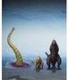 Bandai Tamashii Nations Godzilla 2016 Pack de 3 Figuras S.H.MonsterArts Set Second Form, Third Form y Giant Unidentified Creature