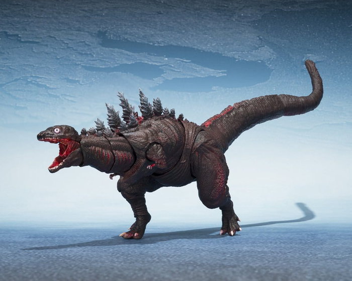 Bandai Tamashii Nations Godzilla 2016 Pack de 3 Figuras S.H.MonsterArts Set Second Form, Third Form y Giant Unidentified Creature