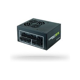 Chieftec CSN-650C Fuente de Alimentación SFX 650W 80 PLUS Gold Modular para PC, Negro