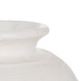 Jarrón Blanco Fibra de Cemento 45 X 45 X 51 cm