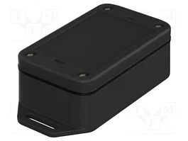 BOPLA BoLink Carcasa Universal Negro IP65 con Soportes