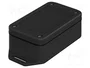 BOPLA BoLink Carcasa Universal Negro IP65 con Soportes