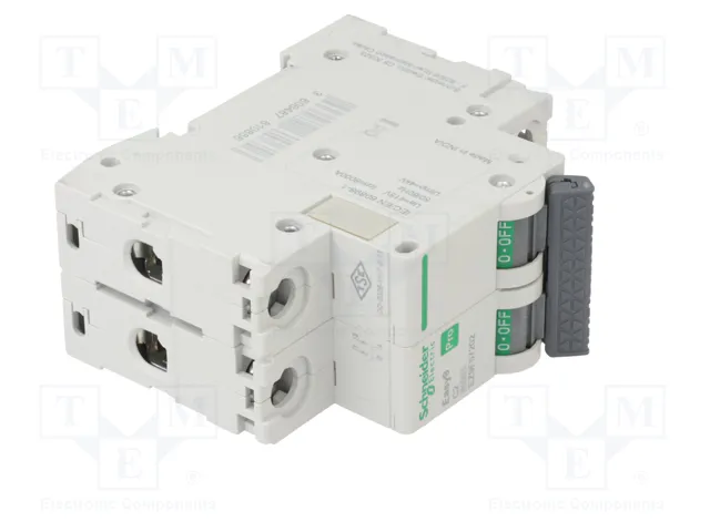 SCHNEIDER ELECTRIC Easy9 Pro EZ9F-C2-2 Interruptor magnetotérmico 2A 2 polos 6kA SCHNEIDER ELECTRIC Easy9 Pro EZ9F-C2-2 Interruptor magnetotérmico 2A 2 polos 6kA