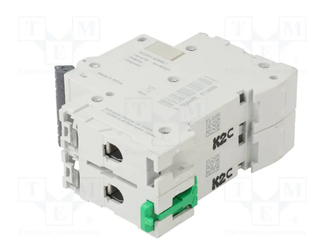 SCHNEIDER ELECTRIC Easy9 Pro EZ9F-C2-2 Interruptor magnetotérmico 2A 2 polos 6kA SCHNEIDER ELECTRIC Easy9 Pro EZ9F-C2-2 Interruptor magnetotérmico 2A 2 polos 6kA