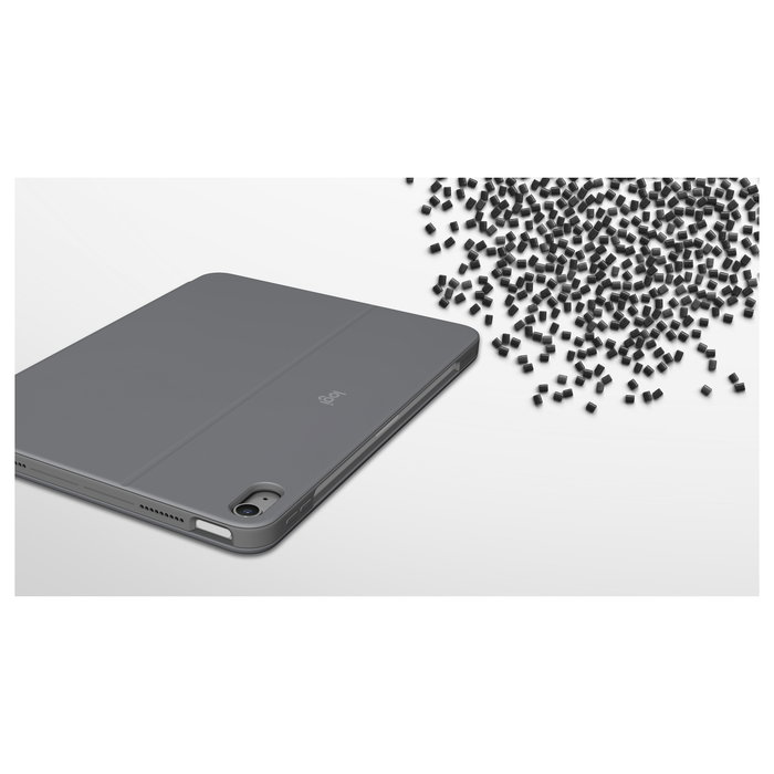 Logitech Combo Touch iPad Air Funda con Teclado, 920-012629, Color Gris Logitech Combo Touch iPad Air Funda con Teclado, 920-012629, Color Gris