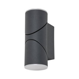 RABALUX Belfast Aplique de Exterior LED Antracita 620Lm
