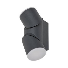 RABALUX Belfast Aplique de Exterior LED Antracita 620Lm