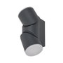 RABALUX Belfast Aplique de Exterior LED Antracita 620Lm
