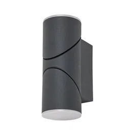 RABALUX Aplique Exterior Belfast LED 12.9W 620Lm IP65 Color Antracita Pantalla Blanca 3000K Aluminio [RAB-7904]