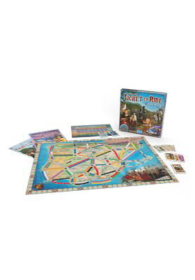 Asmodee ¡Aventureros al Tren! Iberia y Corea del Sur expansión