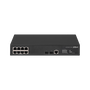 Dahua Switch Gestionado L2/L2+ Gigabit Ethernet DH-AS4300-8GT2GF, 8 Puertos (10/100/1000), Negro