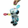 Lexibook Robot programable Powerman con cuestionario, música, juegos, lanzamiento de disco, historias y control remoto (francés)