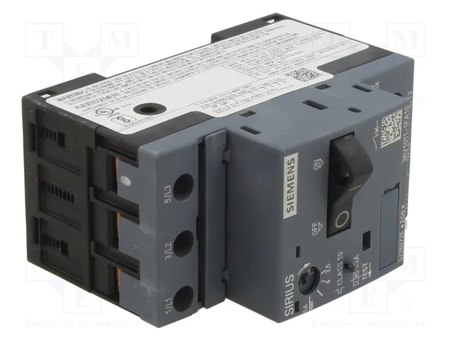 SIEMENS 3RV1011-1FA10 Interruptor motorizado 1,5kW 220÷690VAC
