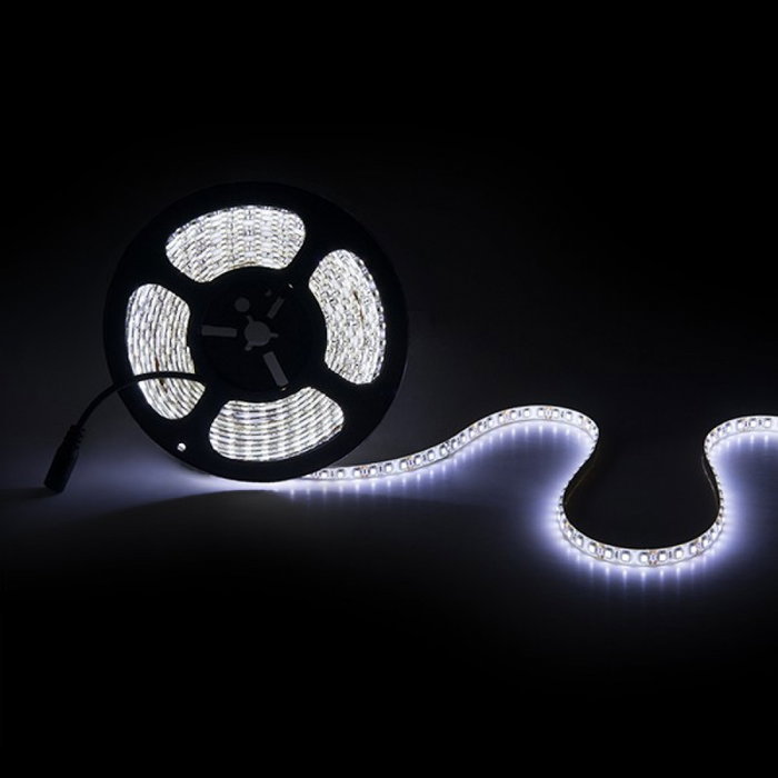 Tira LED SMD3528 12V 600 LEDs 48W 2.400Lm Blanco Frío 5m IP65