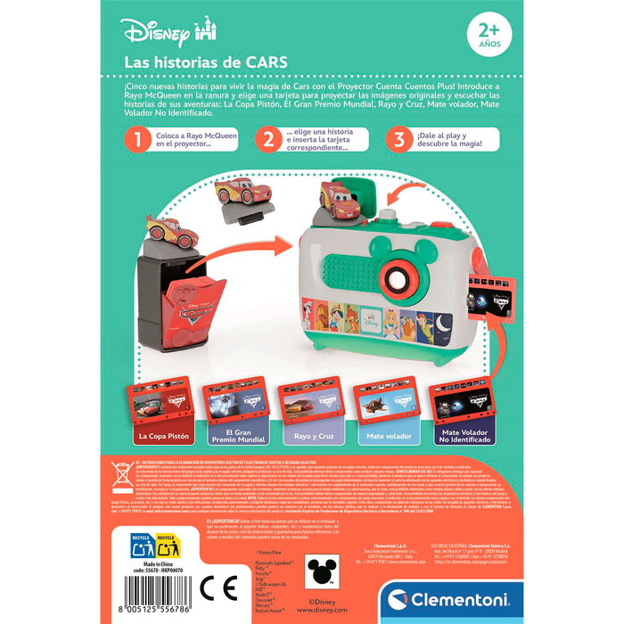 CLEMENTONI Disney Storyteller - Cuentos Cars 55678