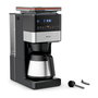 Krups KT8428 Cafetera de Filtro Grind Aroma XL Thermo, Molinillo Integrado para Granos de Café, Capacidad 1.25L, 15 Tazas, 1000W, Negro, Control Táctil