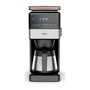 Krups KT8428 Cafetera de Filtro Grind Aroma XL Thermo, Molinillo Integrado para Granos de Café, Capacidad 1.25L, 15 Tazas, 1000W, Negro, Control Táctil